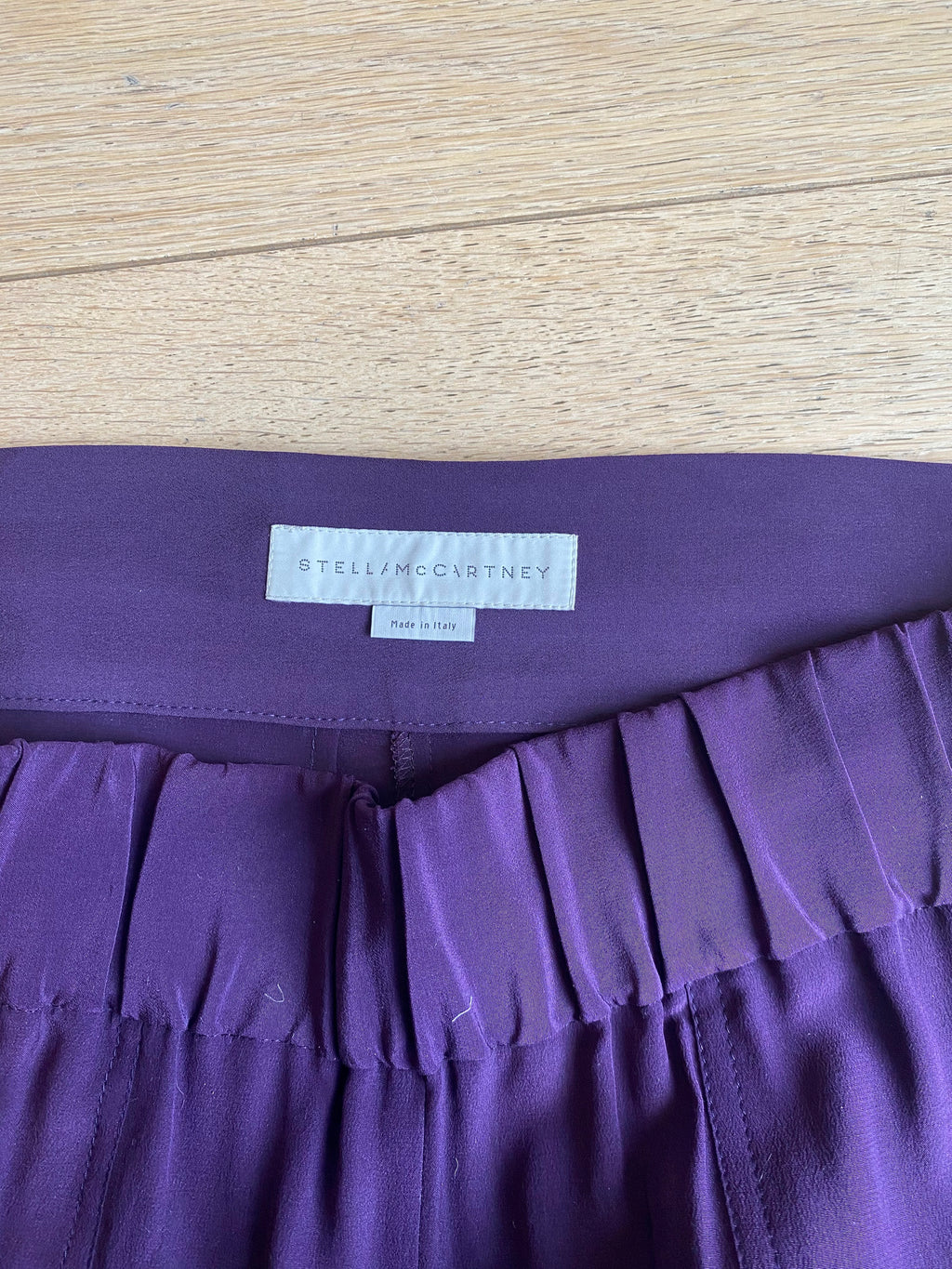 STELLA MCCARTNEY Silk Trousers - 42