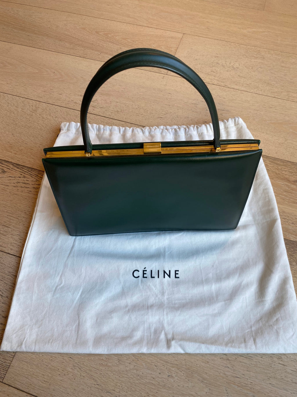 CELINE Clasp Bag
