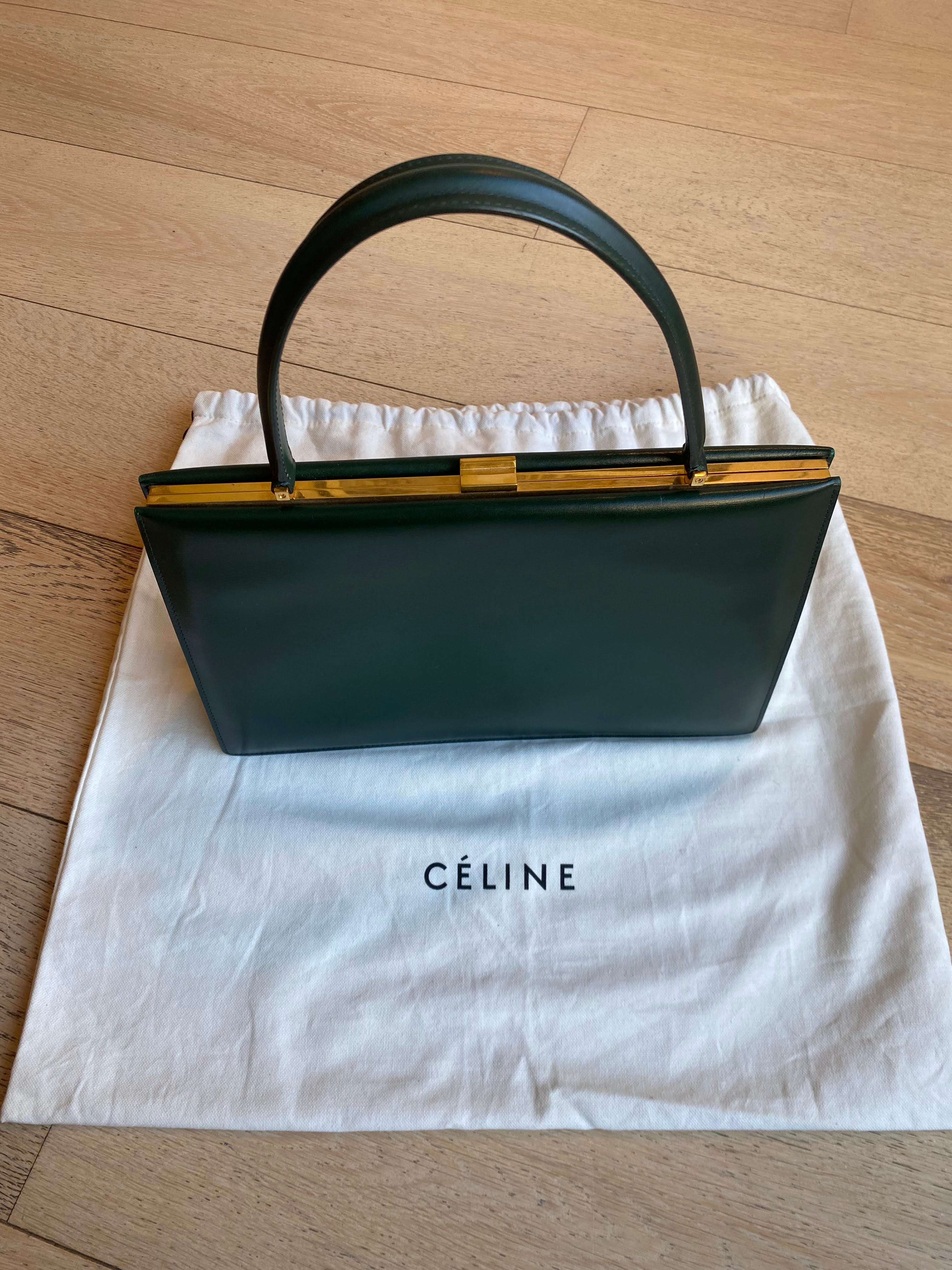 CELINE Clasp Bag