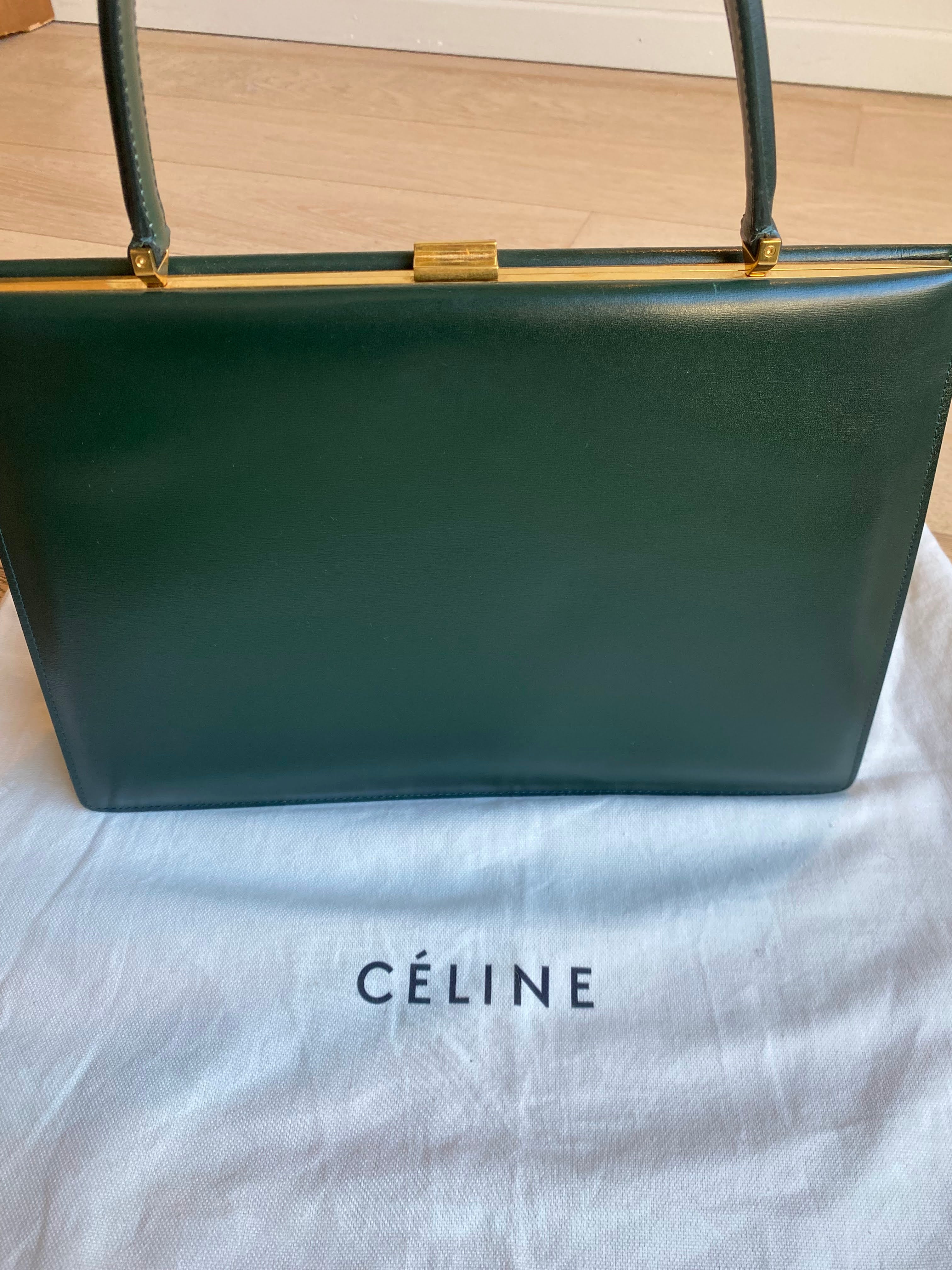 CELINE Clasp Bag