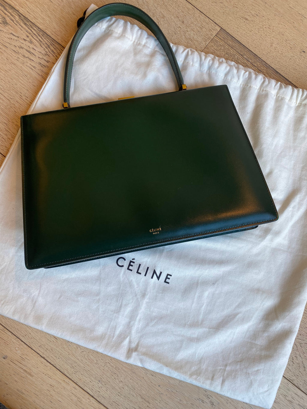 CELINE Clasp Bag