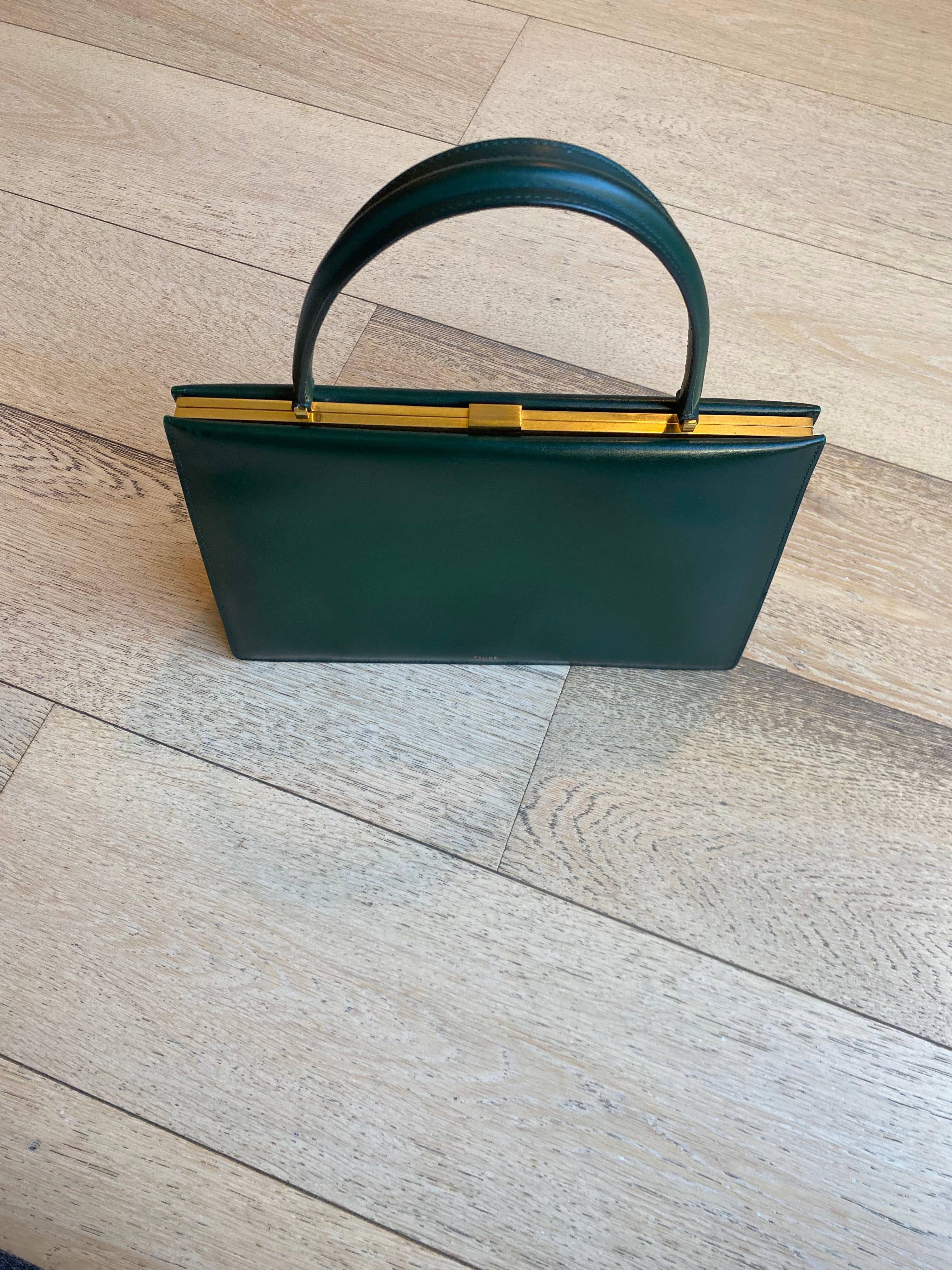 CELINE Clasp Bag