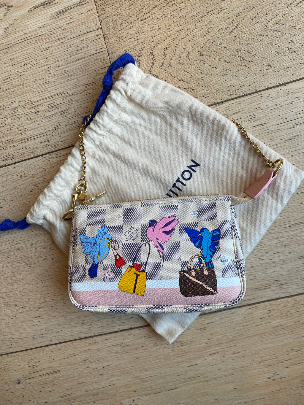 LOUIS VUITTON Damier Limited Edition Mini Bag