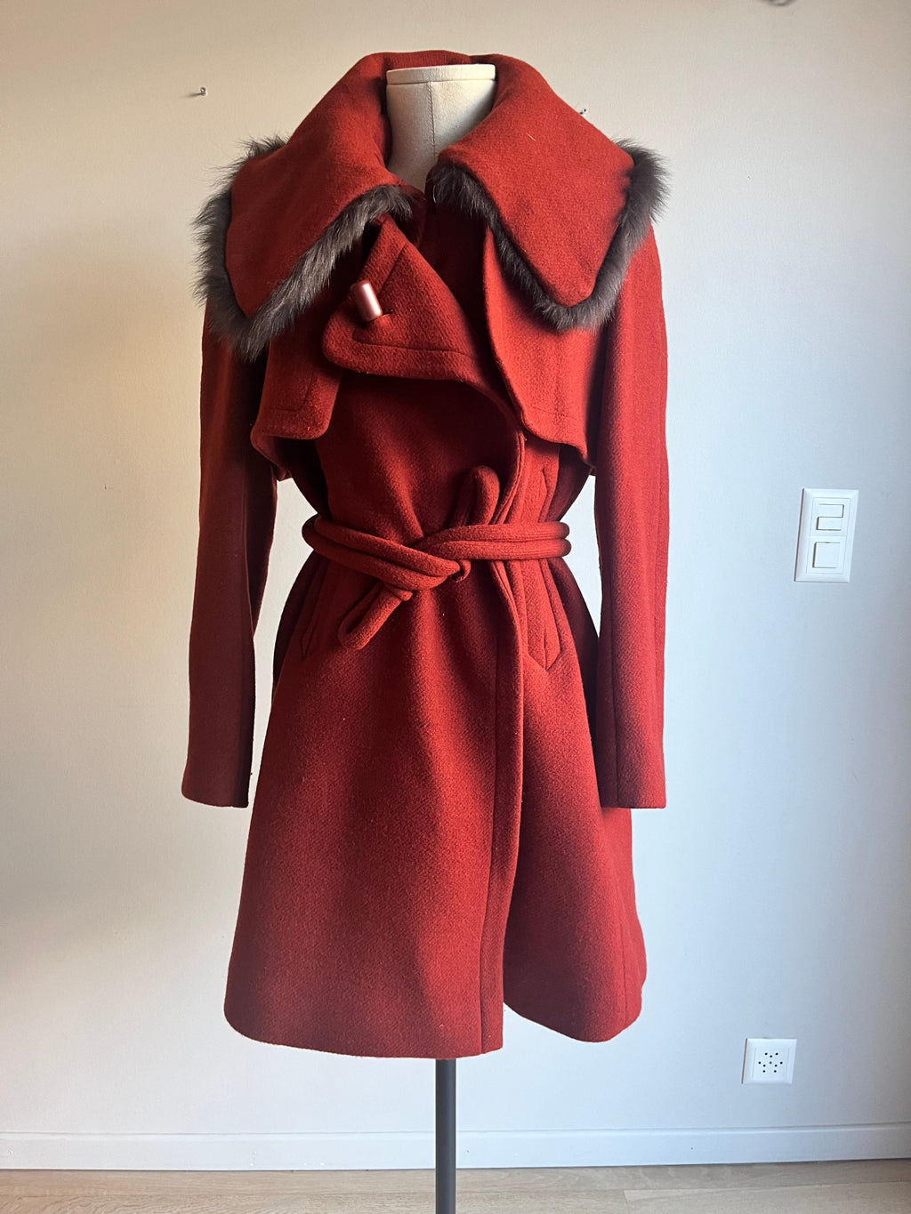 CHLOE wool coat - 42