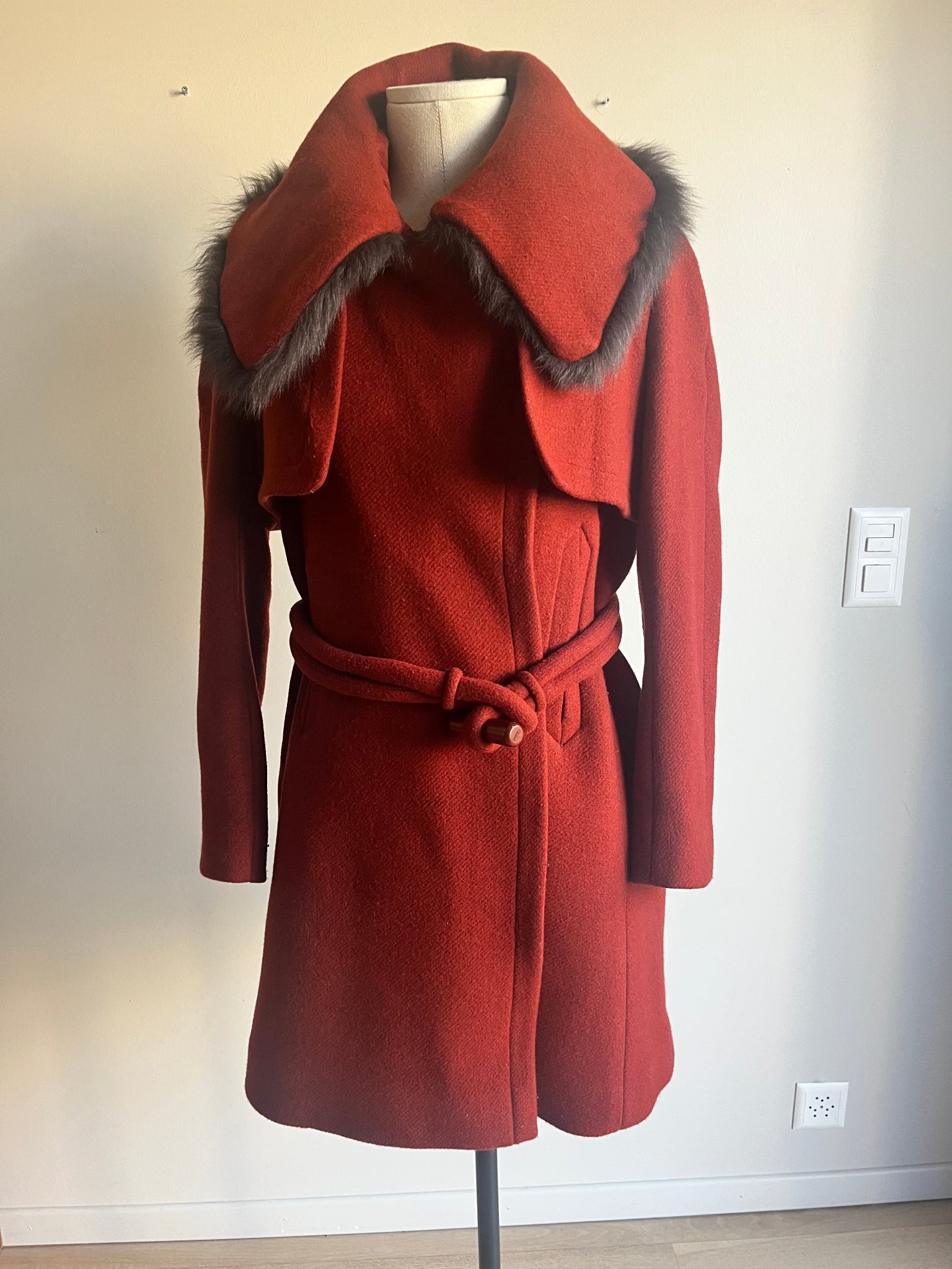 CHLOE wool coat - 42