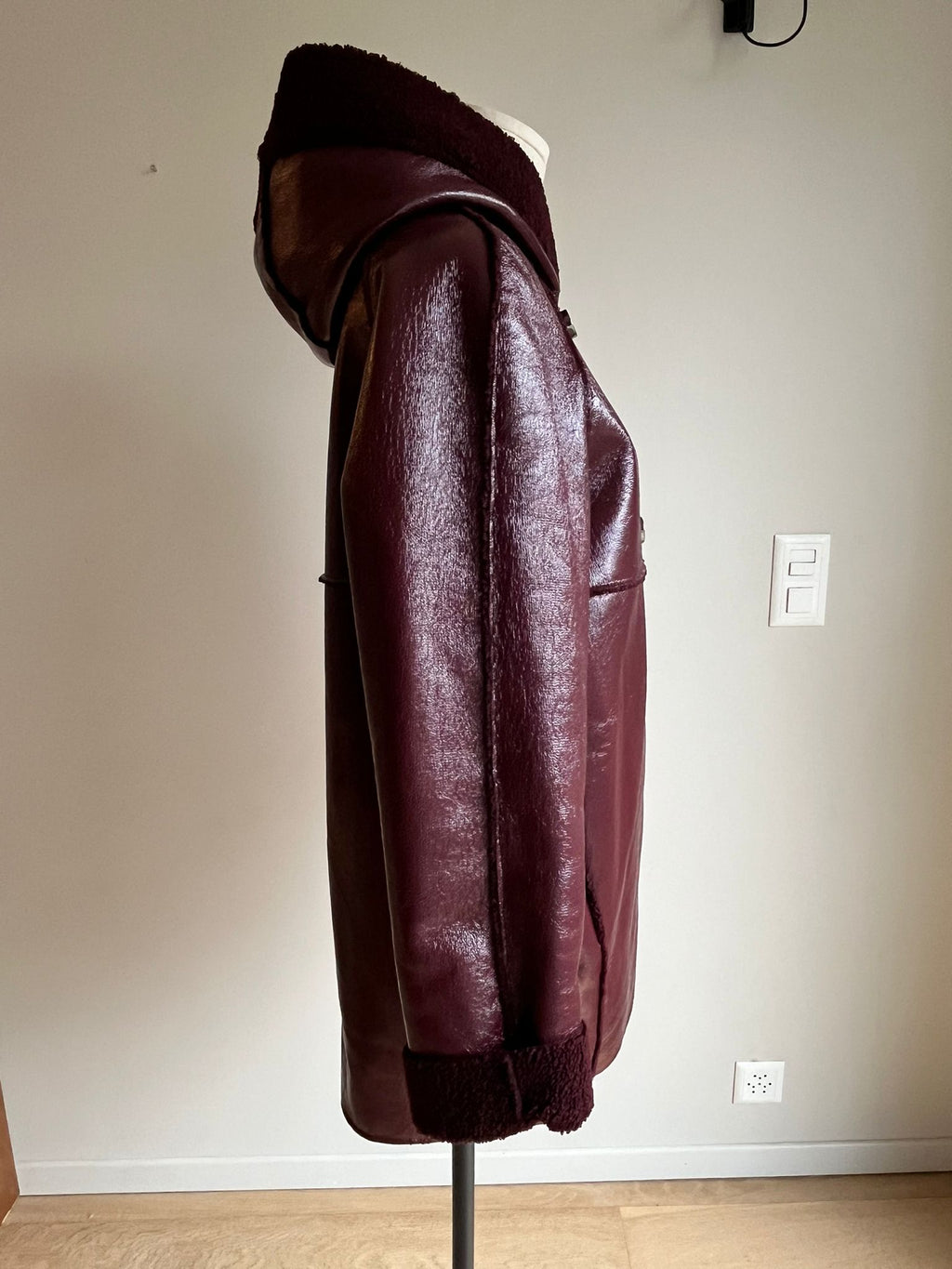 PINKO Patent Coat - 38