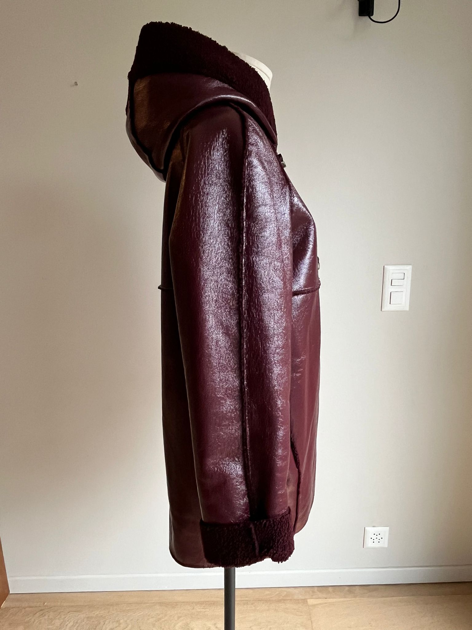 PINKO Patent Coat - 38