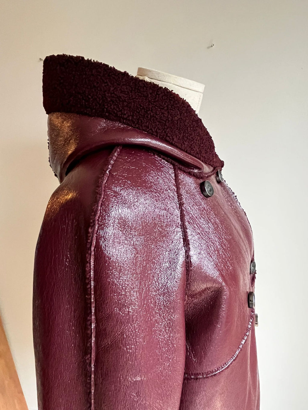 PINKO Patent Coat - 38