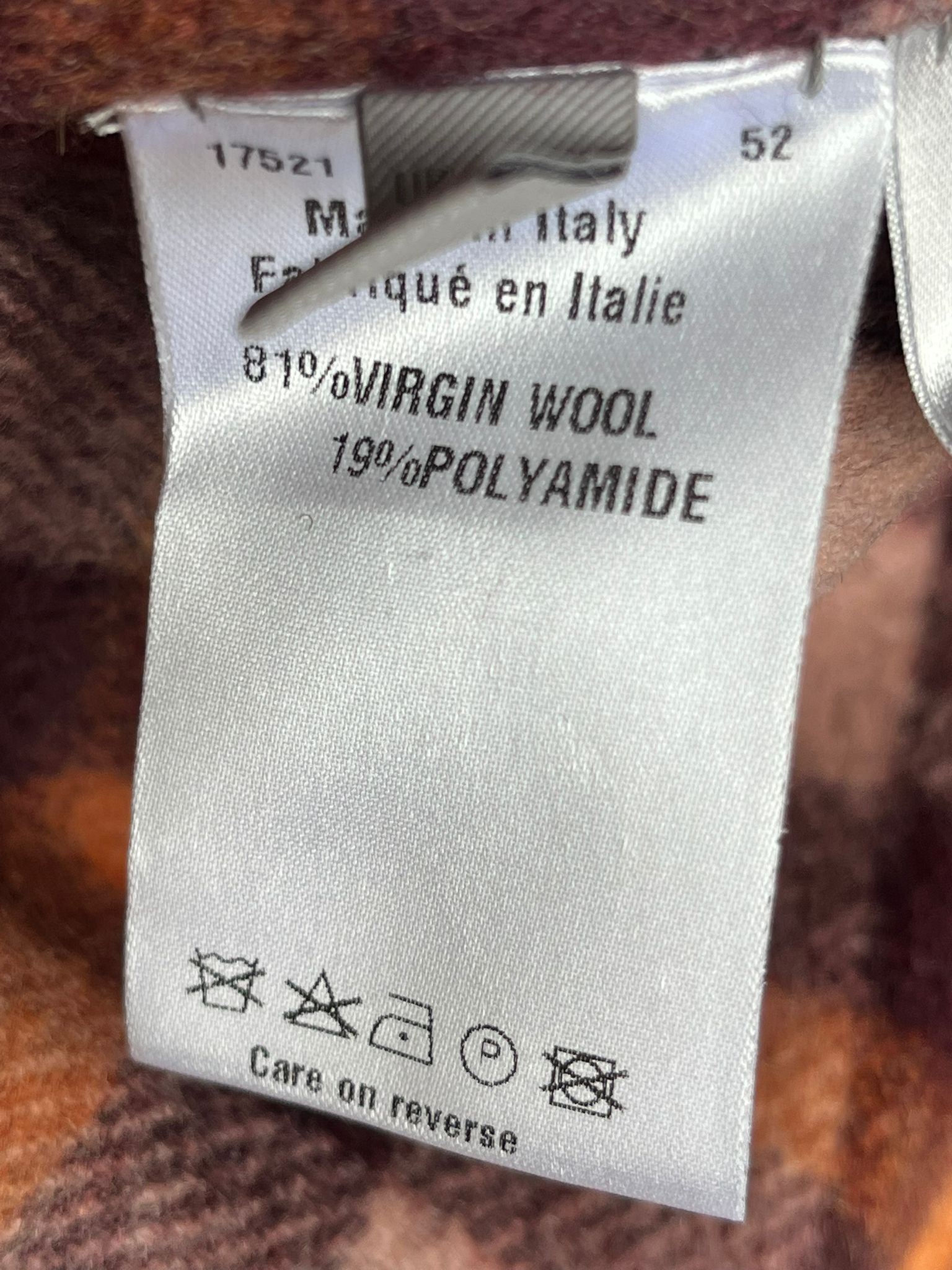 MULBERRY Wool Top - UK 8