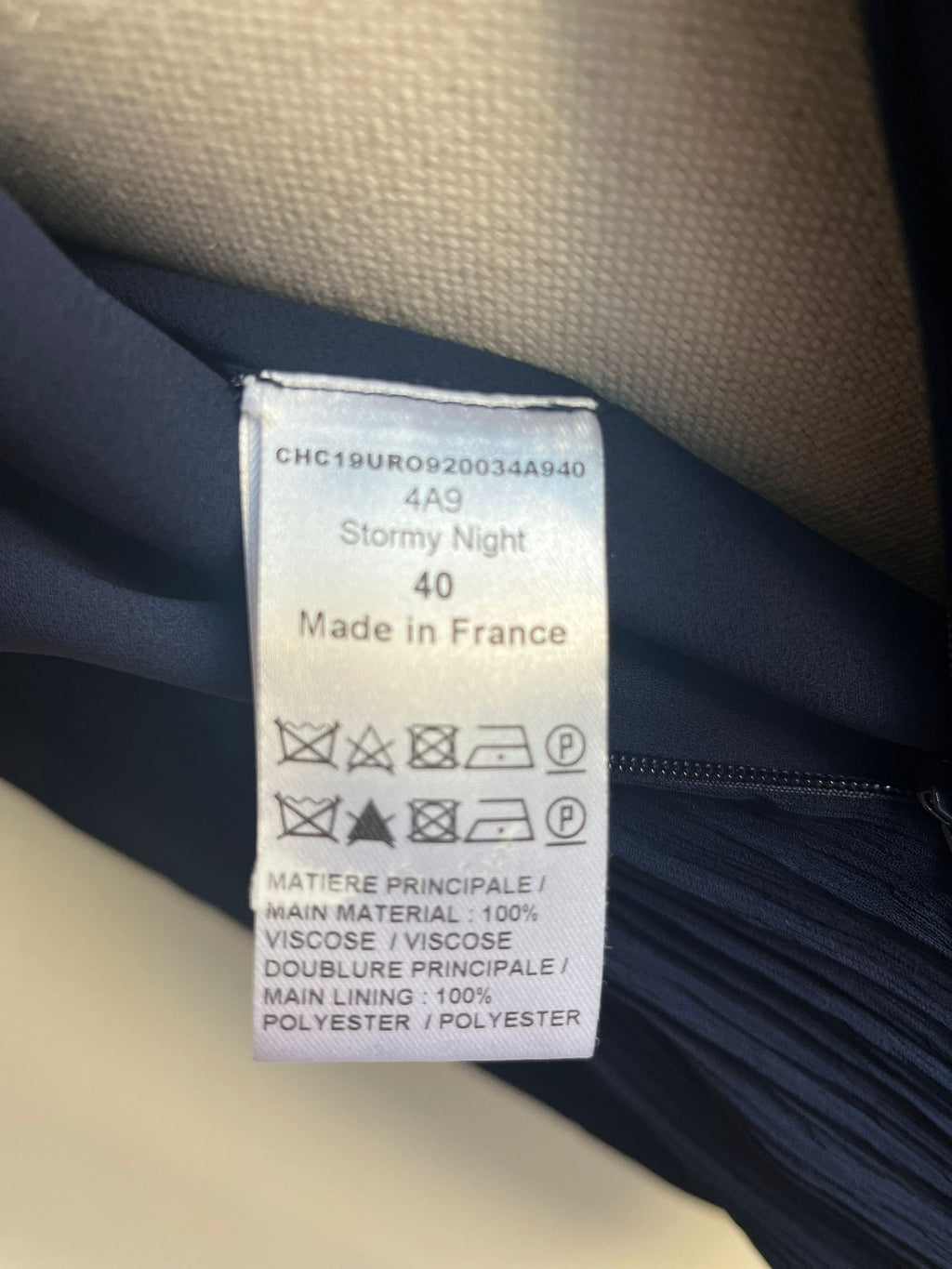 CHLOE Stormy Night Dress - 40