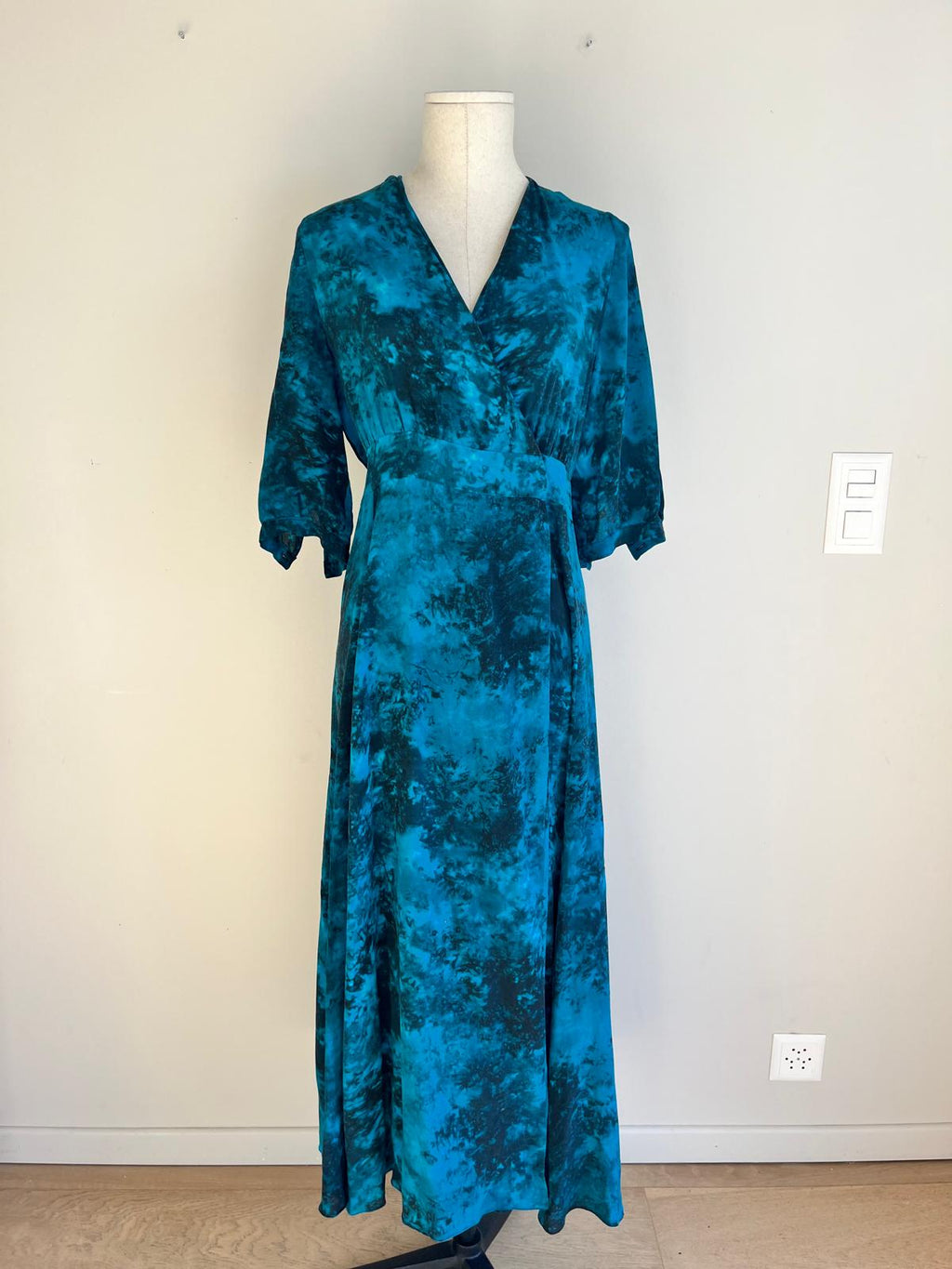 HANSINE Silk Dress - M