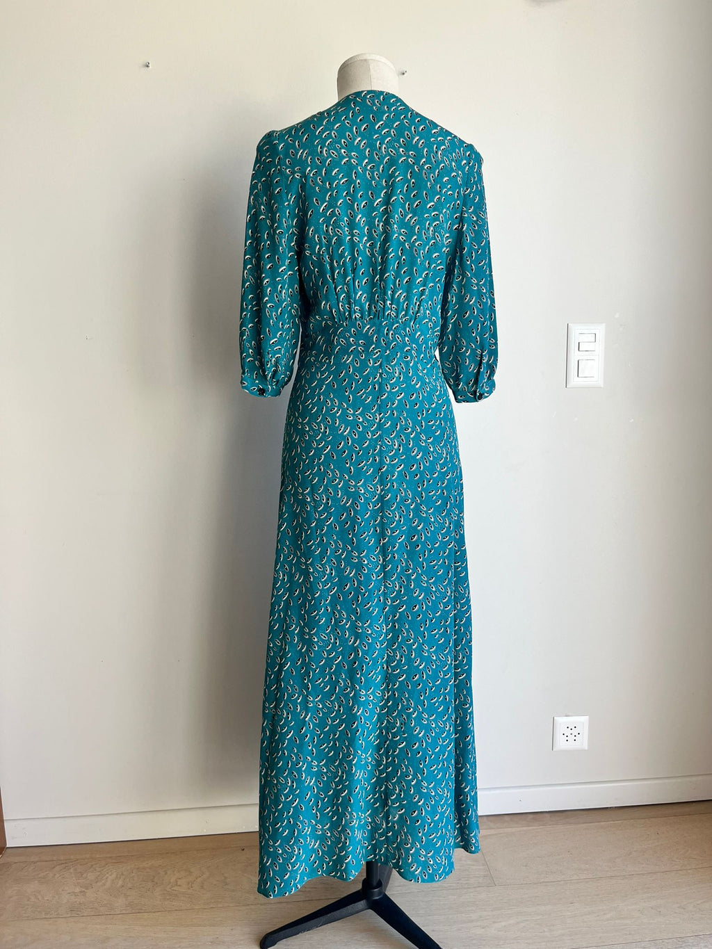 HANSINE Silk Dress - S