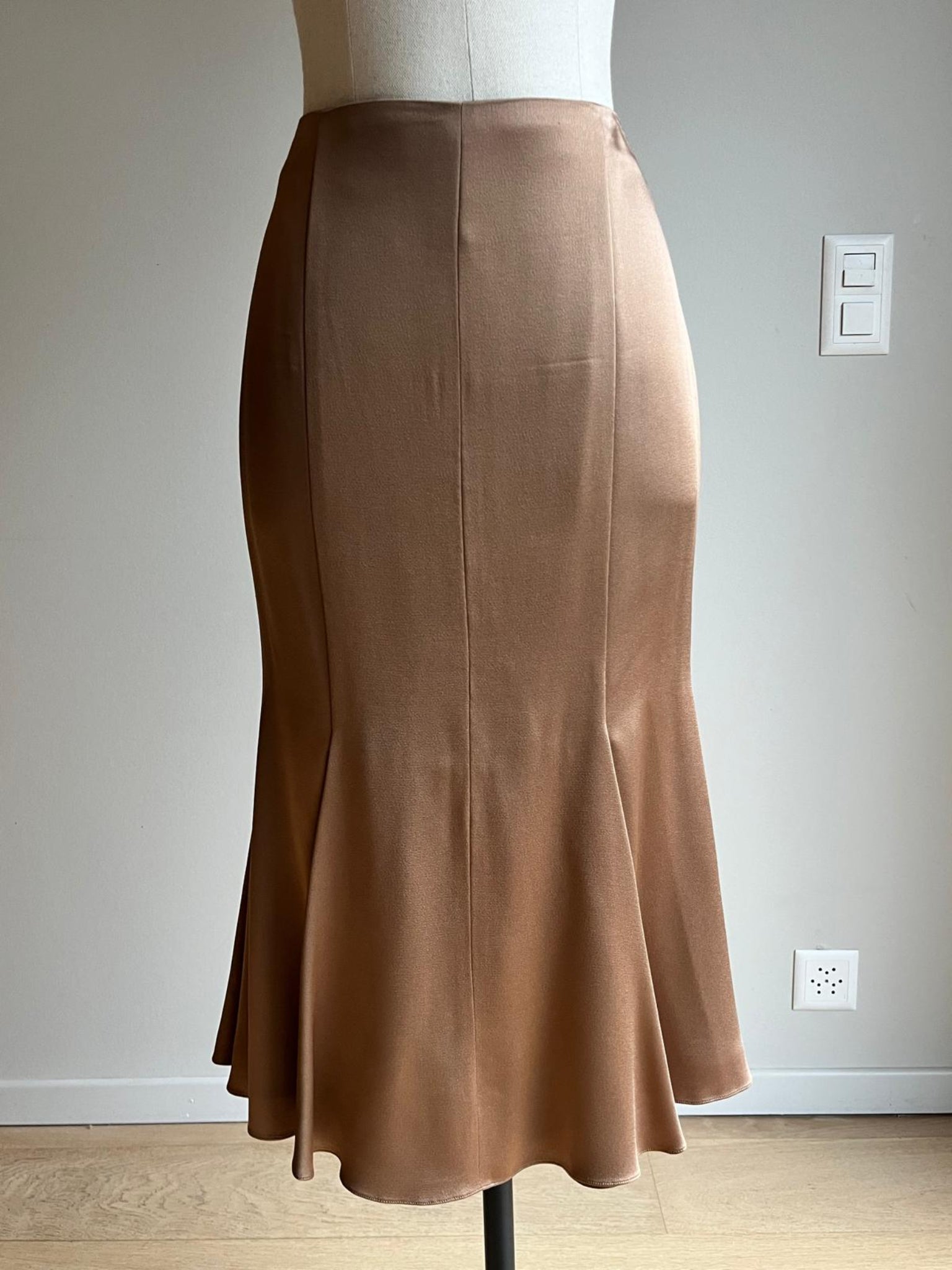 CHRISTIAN DIOR Silk Skirt - 40