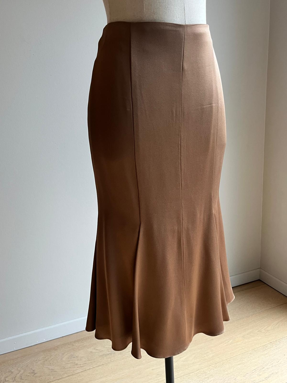 CHRISTIAN DIOR Silk Skirt - 40