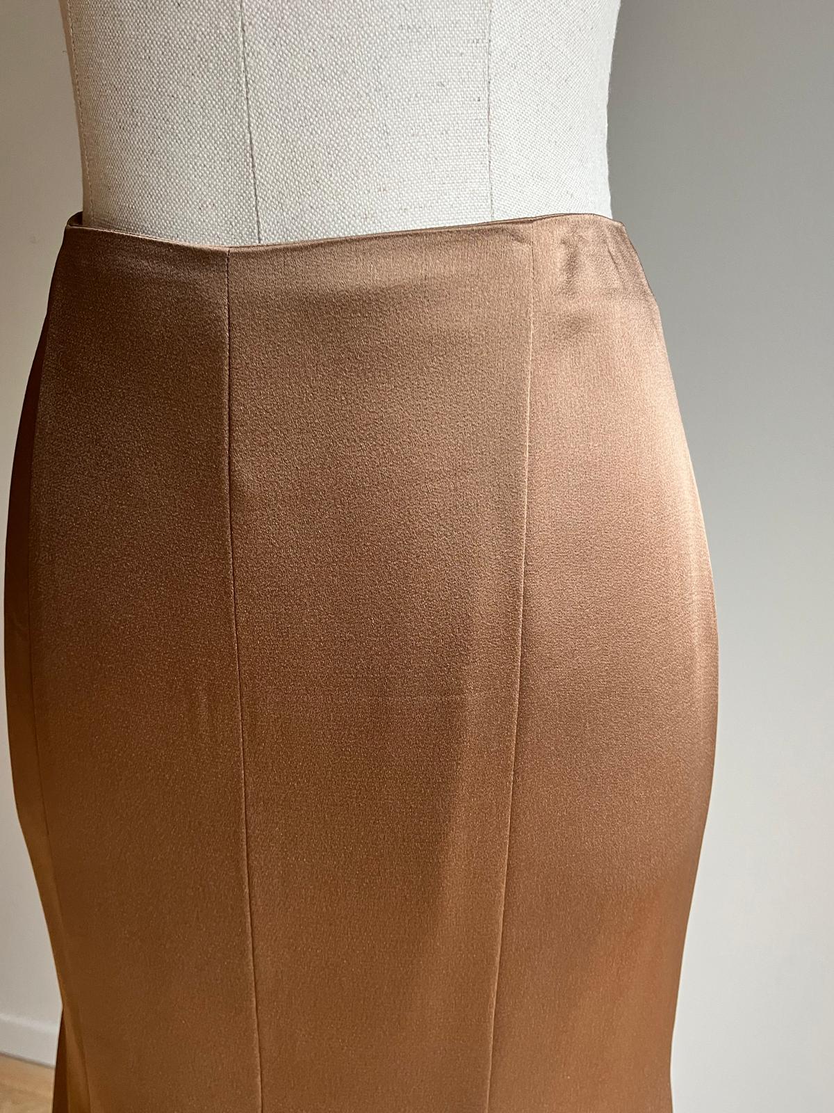 CHRISTIAN DIOR Silk Skirt - 40