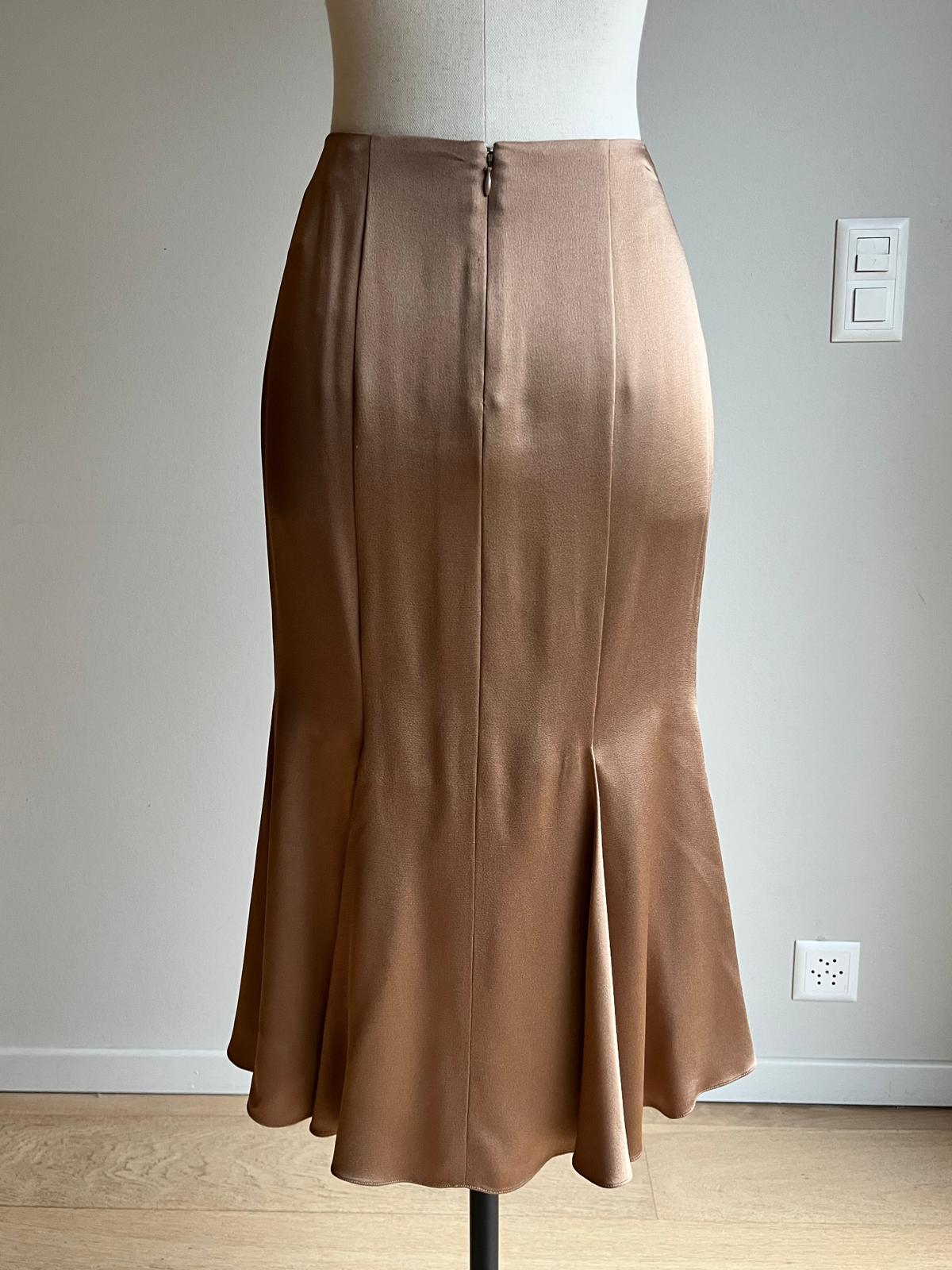CHRISTIAN DIOR Silk Skirt - 40