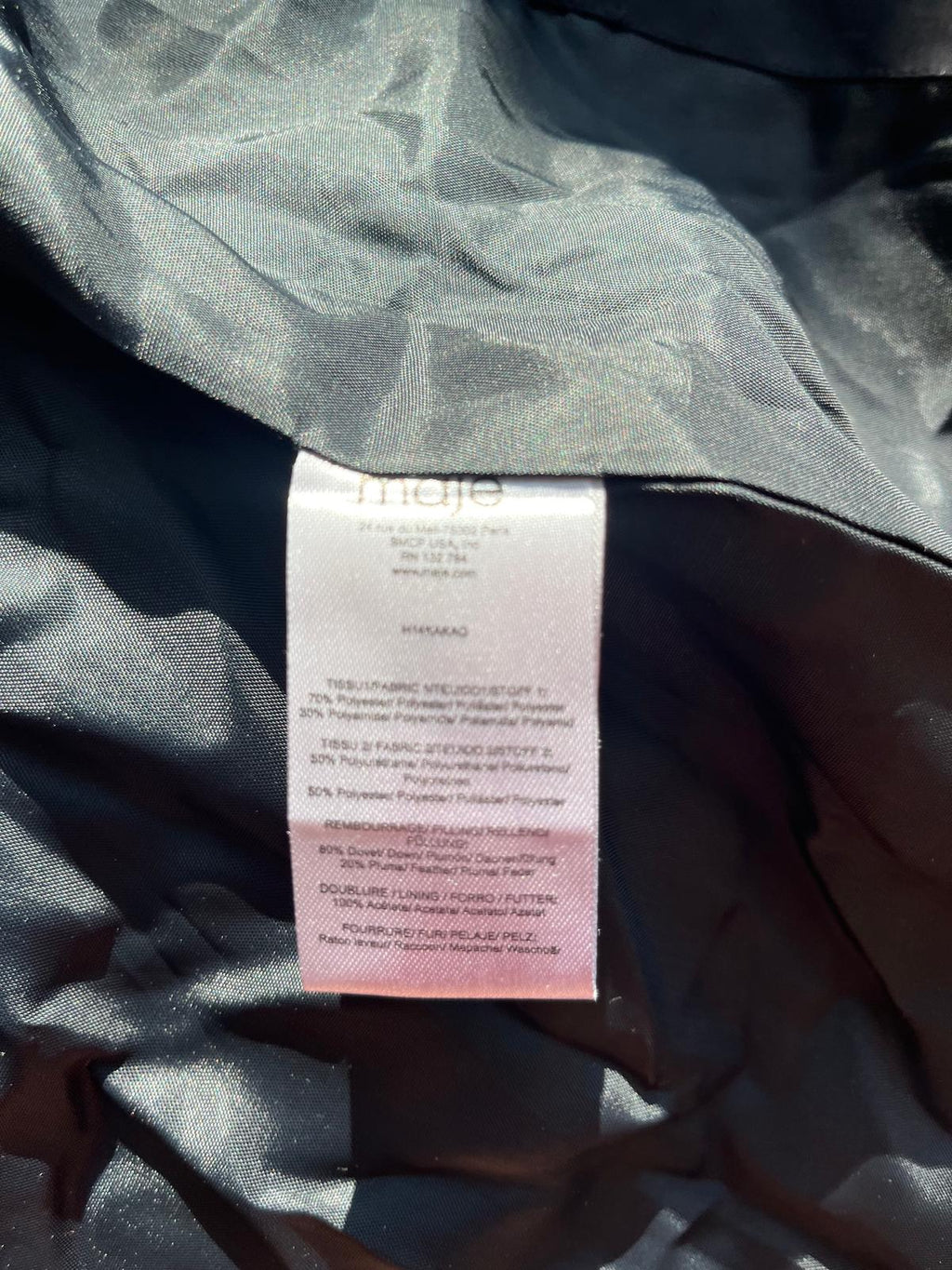 MAJE Down Jacket - 1
