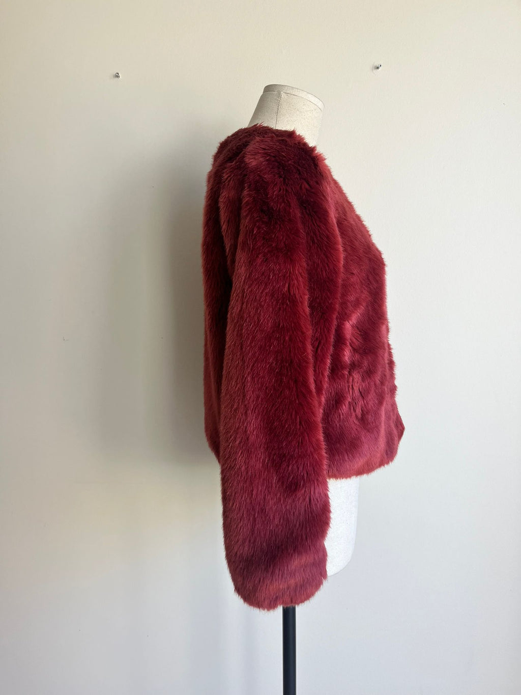 SEZANE Faux Fur Jacket - 34