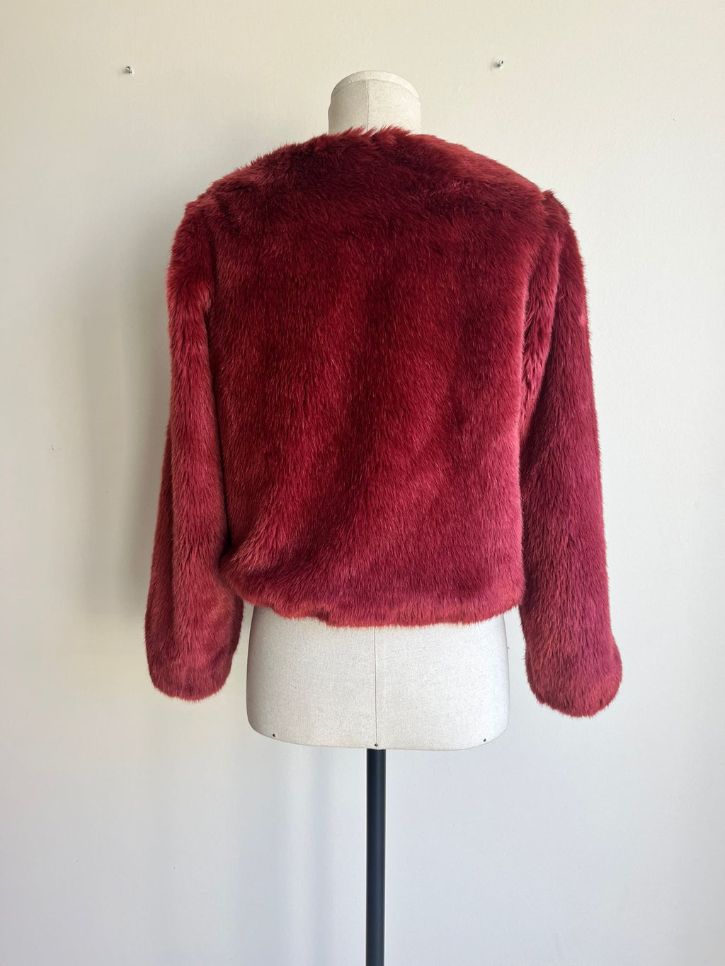SEZANE Faux Fur Jacket - 34