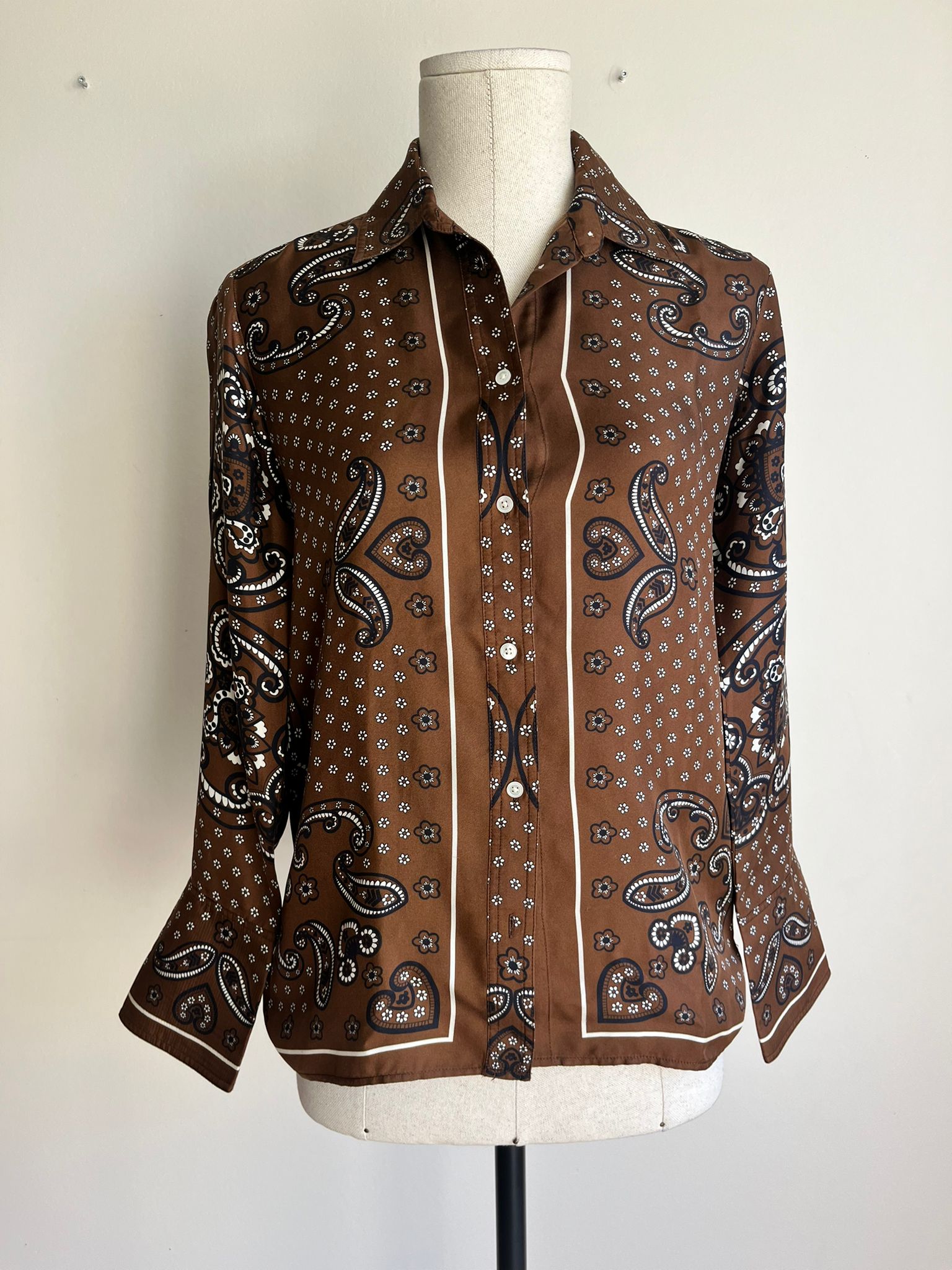 SANDRO Silk Blouse - 1