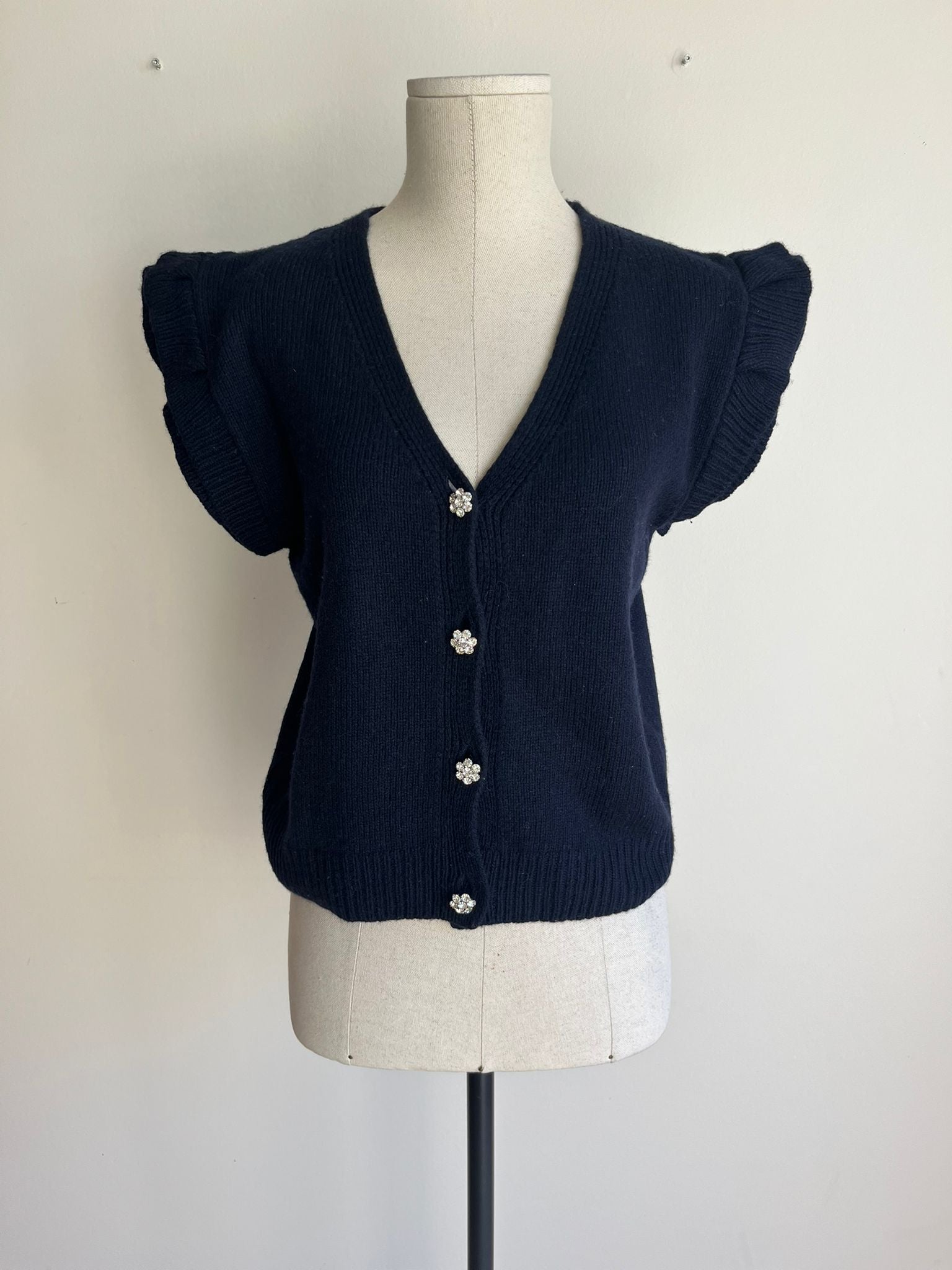 BALZAC Woolen Gilet - S