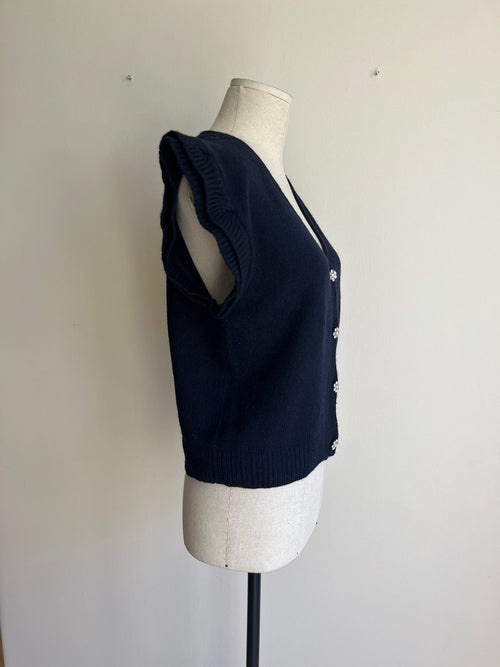BALZAC Woolen Gilet - S