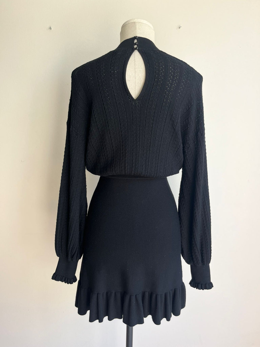 SEZANE wool dress - S