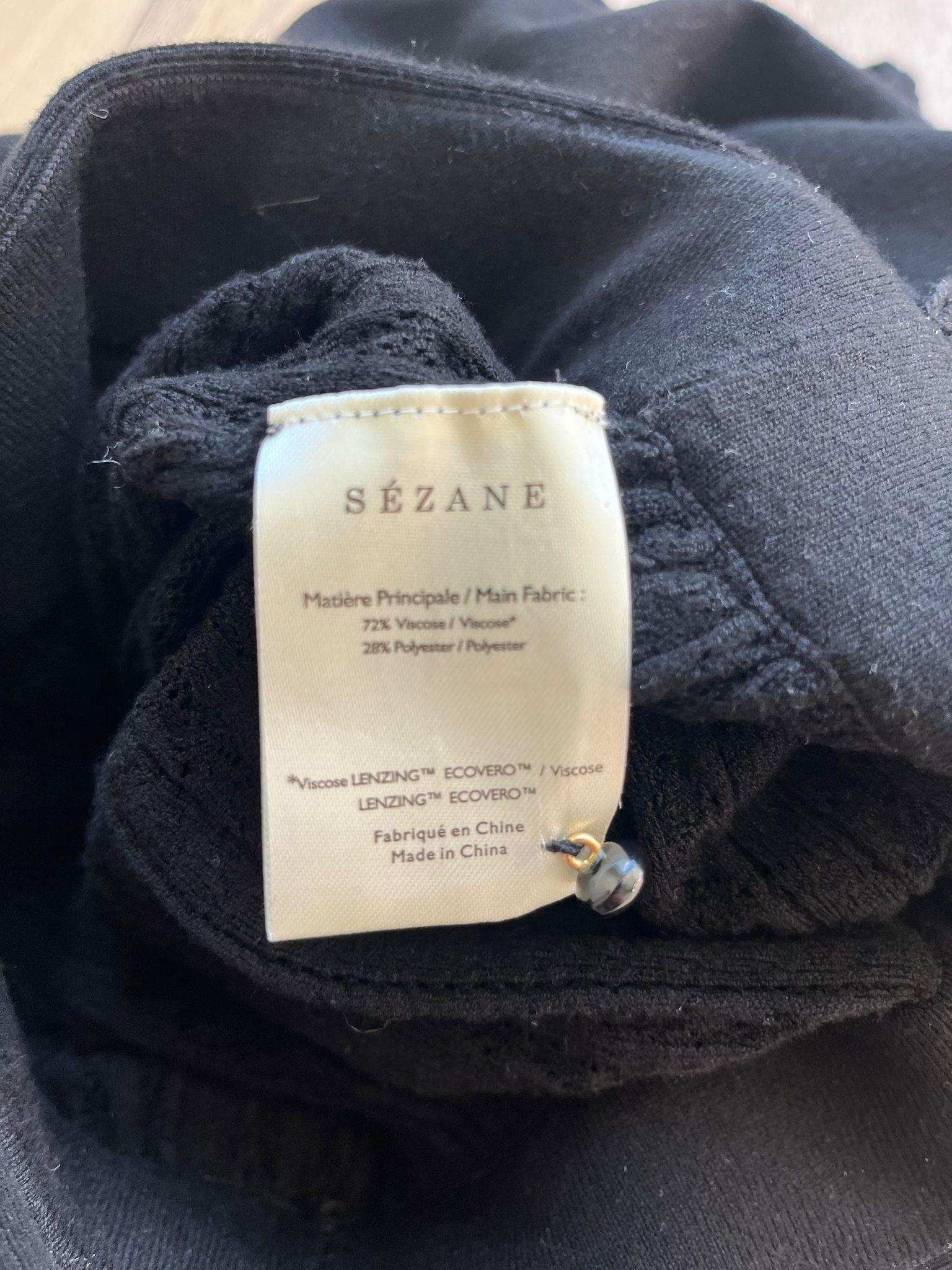 SEZANE wool dress - S
