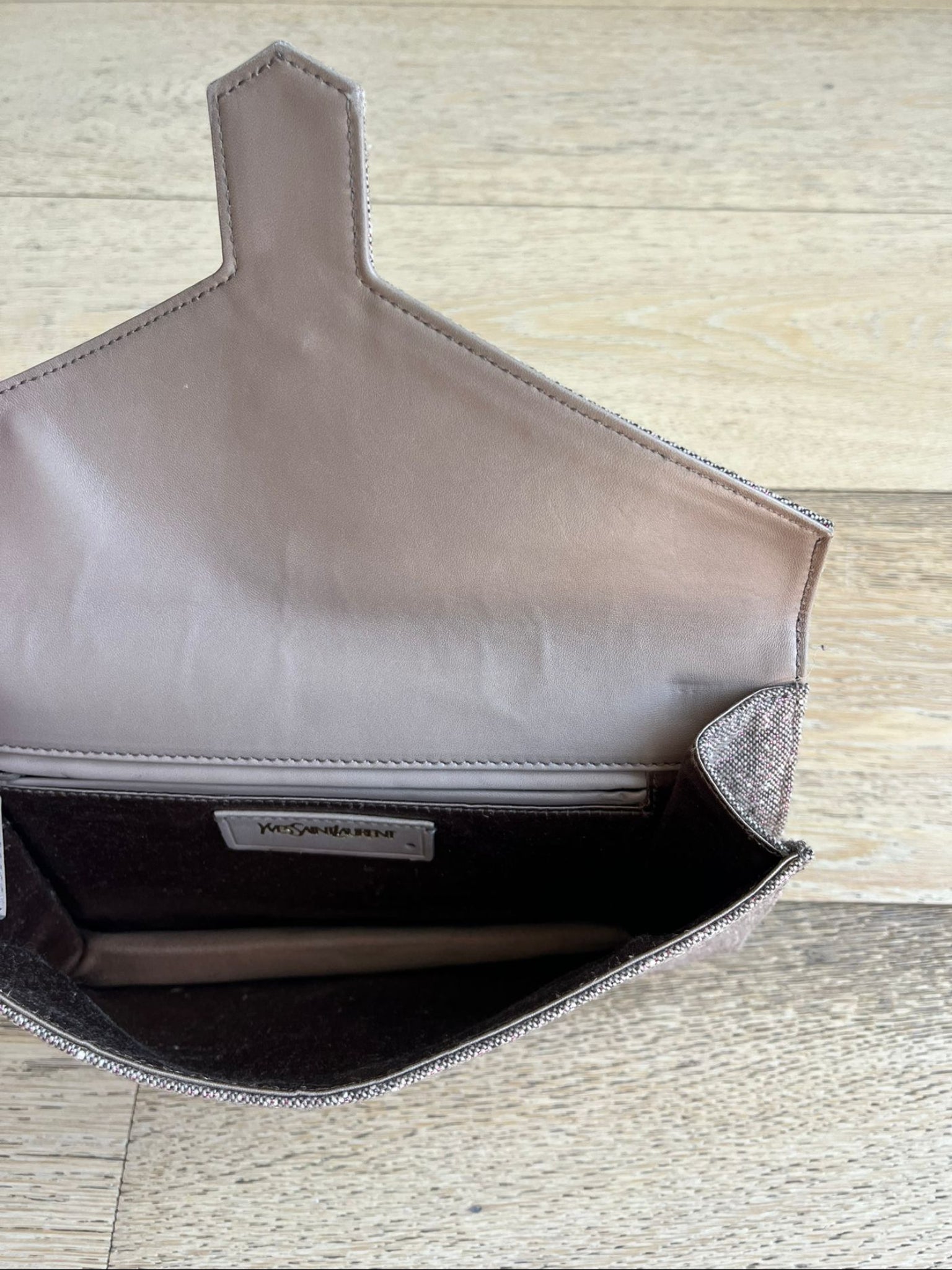 YSL Stingray Envelope Clutch Bag