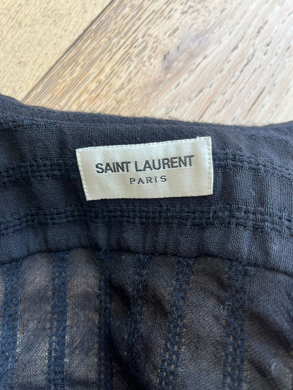 SAINT LAURENT Wool blouse - 36