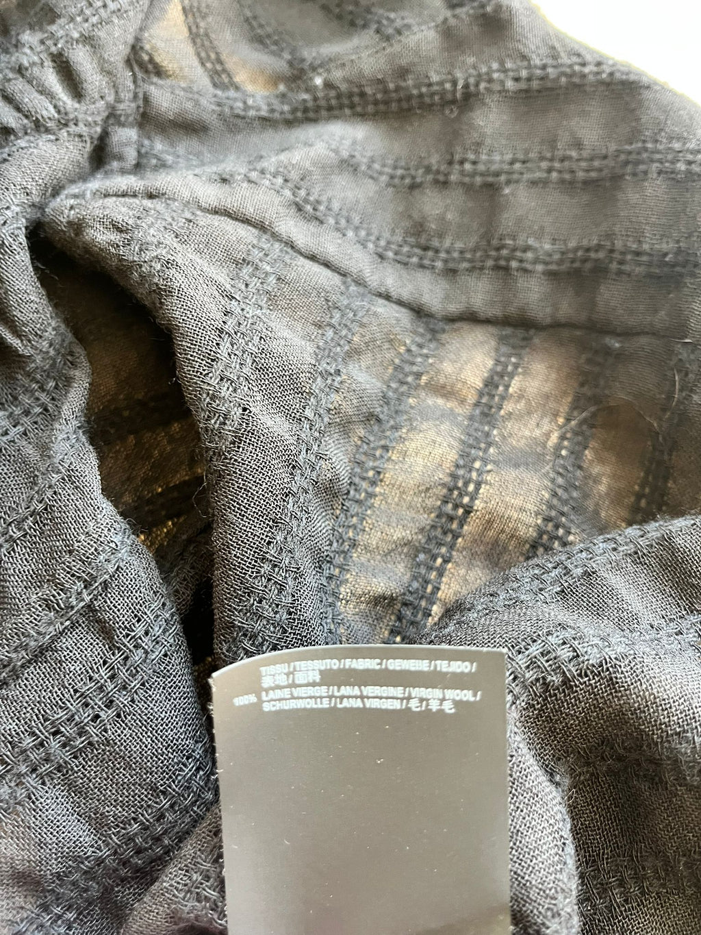 SAINT LAURENT Wool blouse - 36