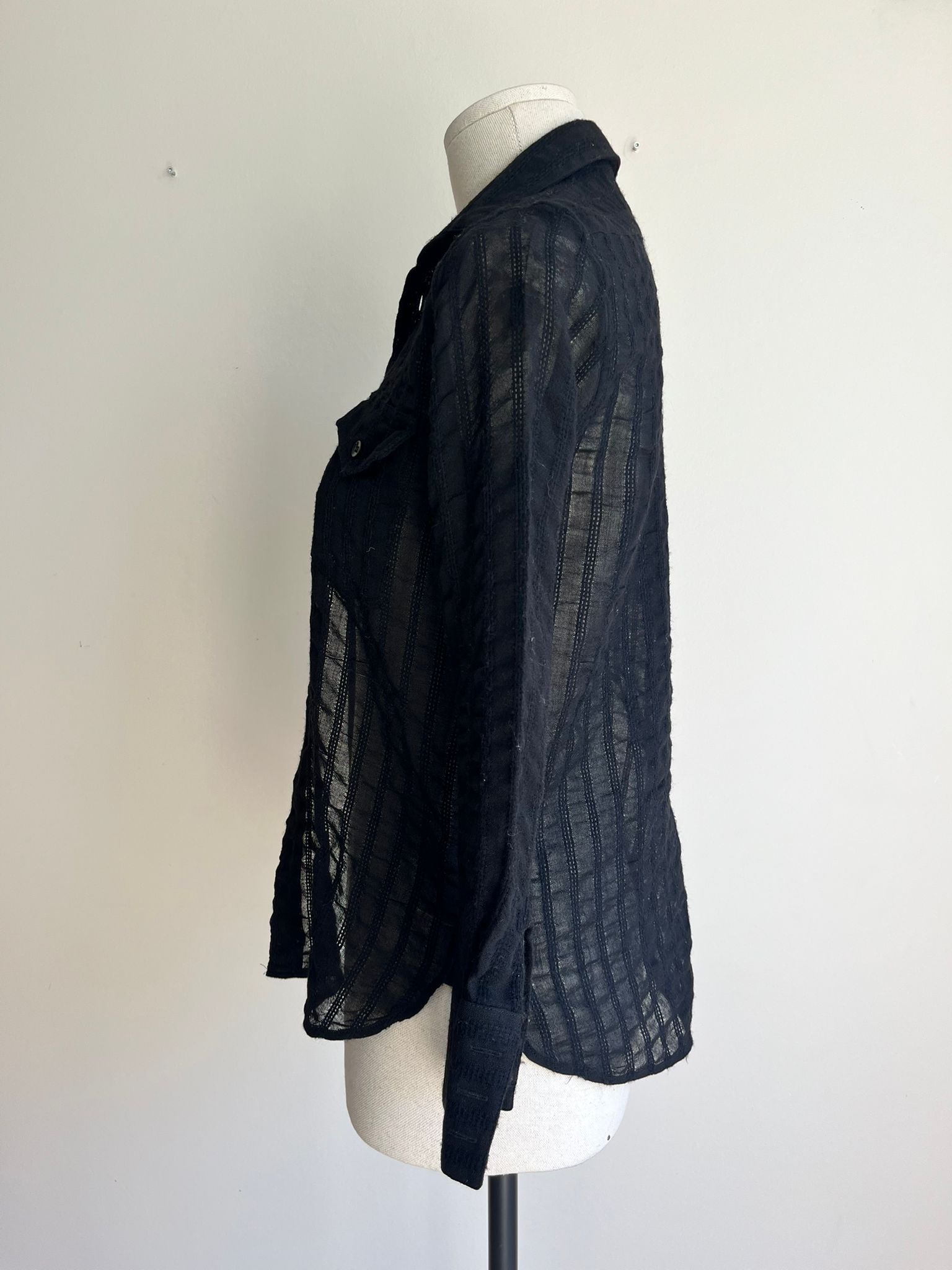 SAINT LAURENT Wool blouse - 36